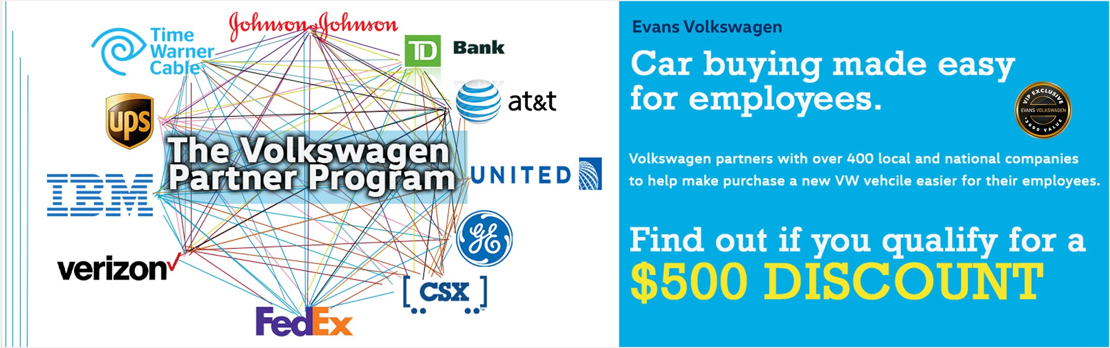 Evans Volkswagen Partner Purchase Program
