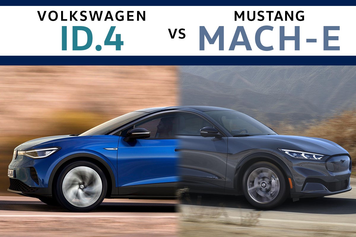 Volkswagen ID.4 Electric SUV vs Mustang Mach-E - Dayton, OH