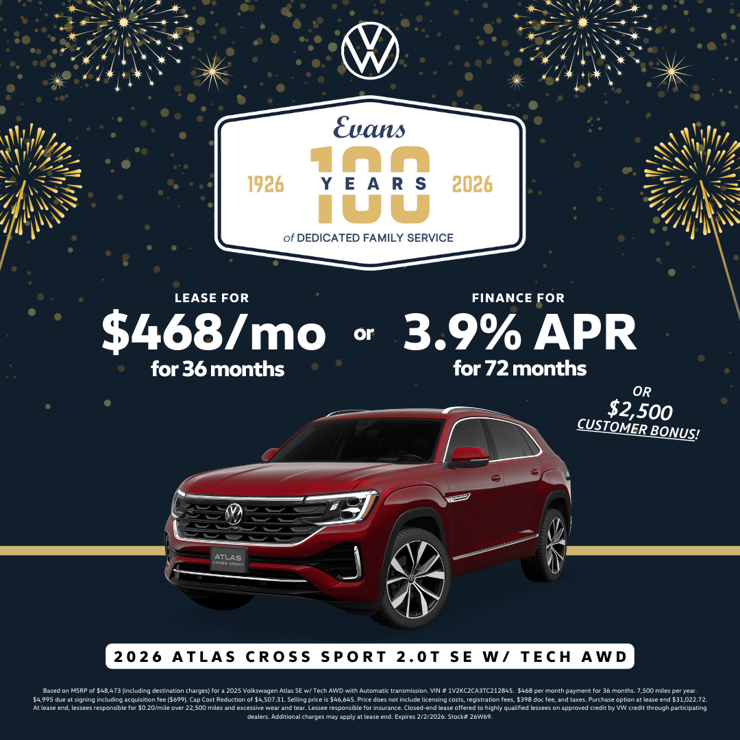 2026 VW ATLAS CS 2.0T SE w/ Tech AWD