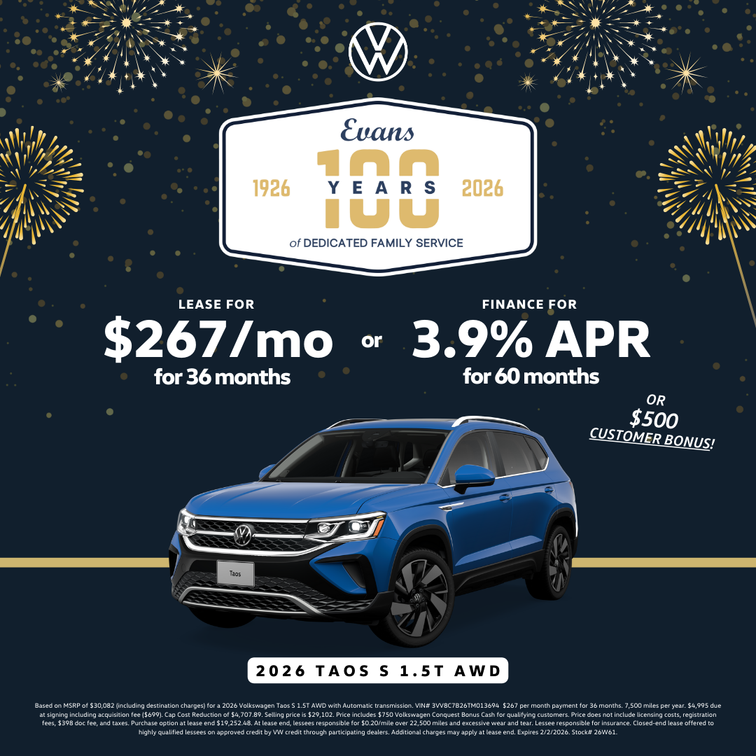 2026 VW TAOS S 1.5T AWD